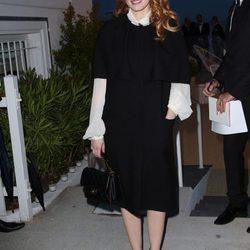 Jessica Chastain en la fiesta Vanity Fair del Festival de Cannes 2013