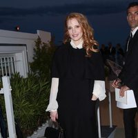 Jessica Chastain en la fiesta Vanity Fair del Festival de Cannes 2013