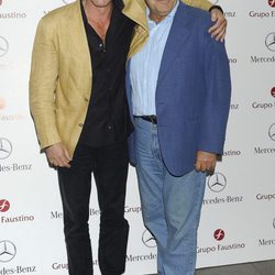 Ramón Langa y Tito Valverde en la entrega del Premio Agustín González 2013