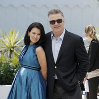 Hilaria Thomas y Alec Baldwin en el Festival de Cine de Cannes 2013