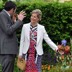 La Condesa de Wessex en la Chelsea Flower Show 2013