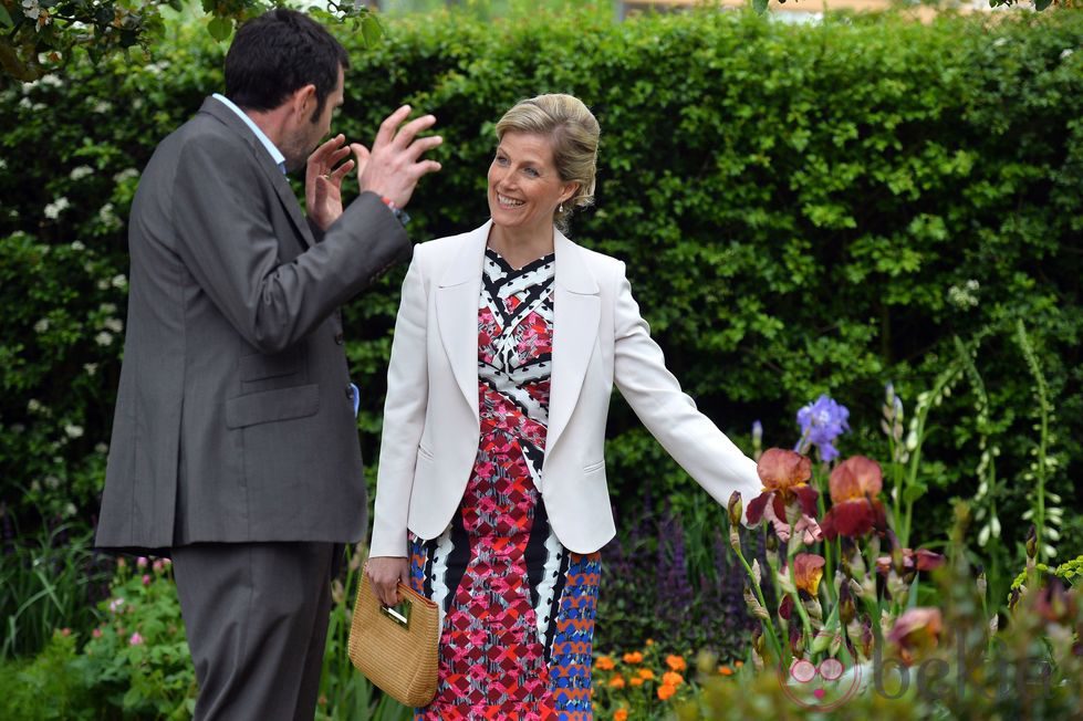 La Condesa de Wessex en la Chelsea Flower Show 2013