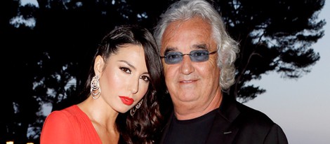 Elisabetta Gregoraci y Flavio Briatore en la fiesta Grisogono de Cannes 2013