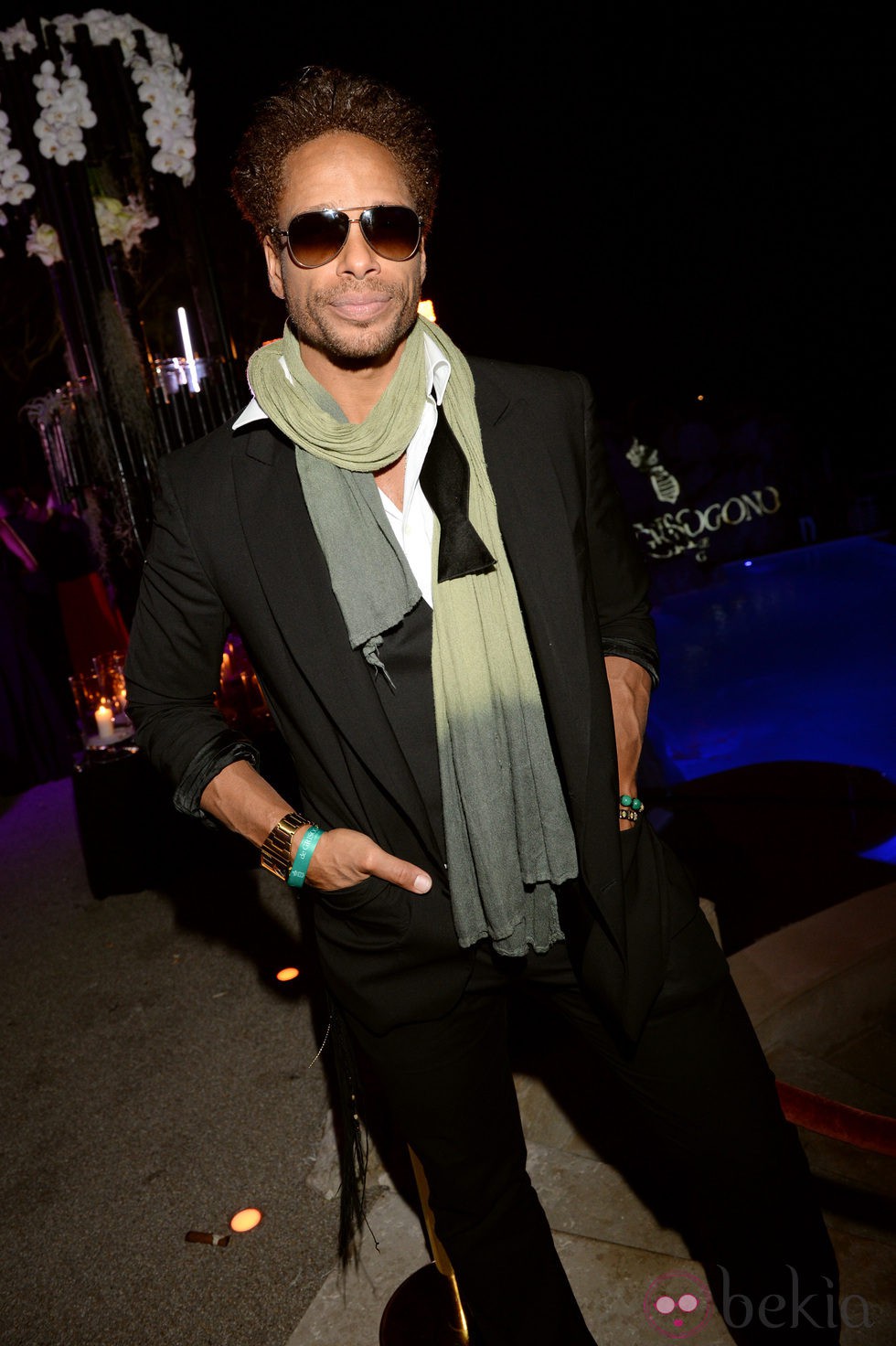 Gary Dourdan en la fiesta Grisogono de Cannes 2013