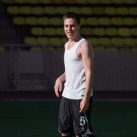 Louis Ducruet en un partido benéfico en Monte-Carlo