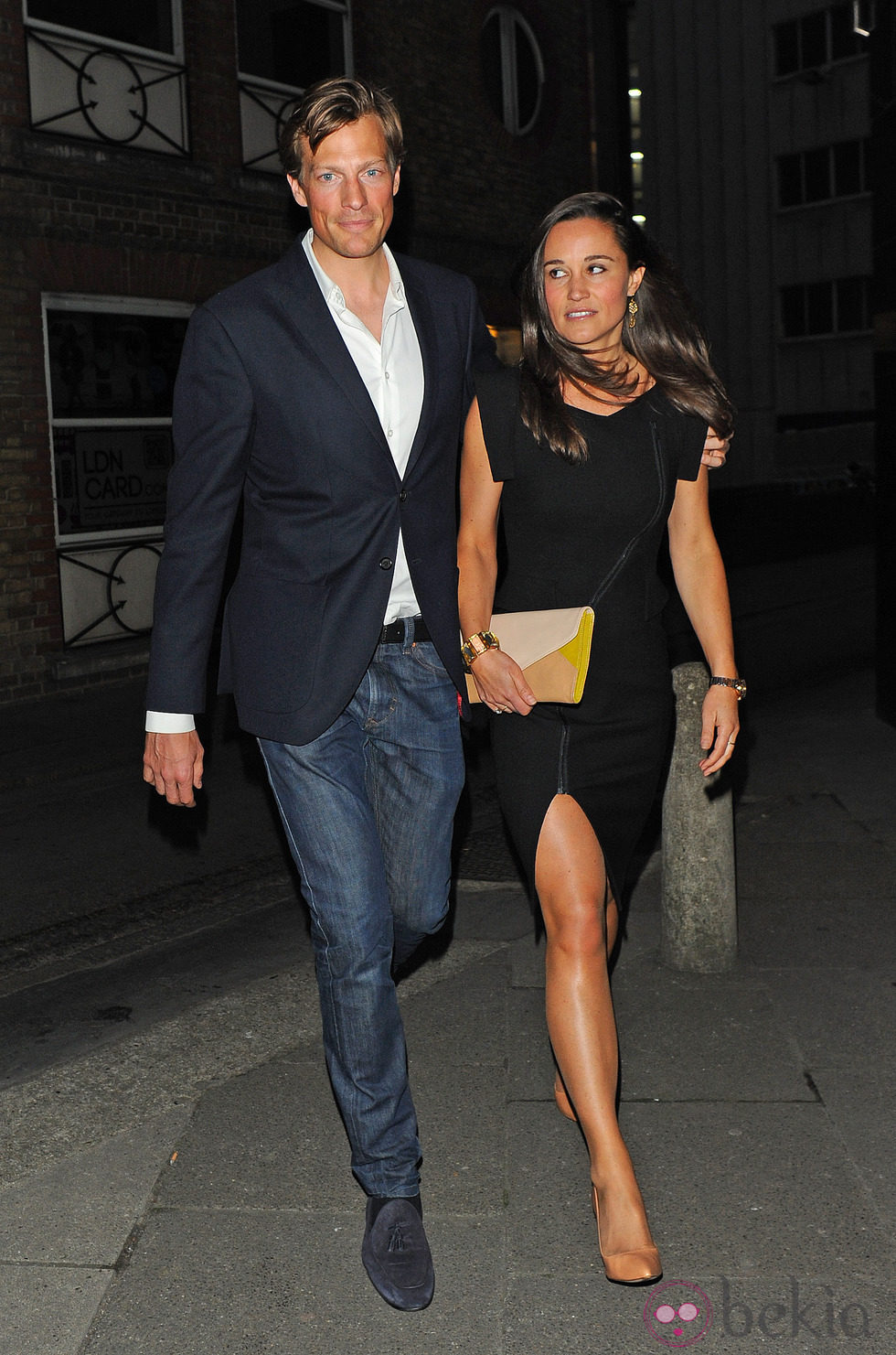 Pippa Middleton y Nico Jackson disfrutan de la noche londinense