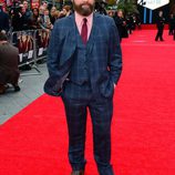 Zach Galifianakis en el estreno de 'R3sacón' en Londres