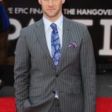 Justin Bartha en el estreno de 'R3sacón' en Londres