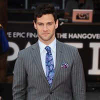 Justin Bartha en el estreno de 'R3sacón' en Londres