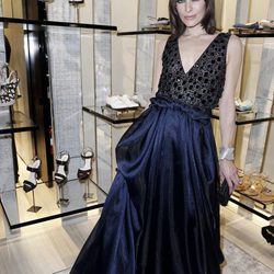 Milla Jovovich en la apertura de una boutique de Armani en Cannes