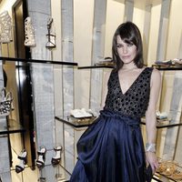 Milla Jovovich en la apertura de una boutique de Armani en Cannes