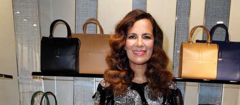 Roberta Armani en la apertura de una boutique de Armani en Cannes