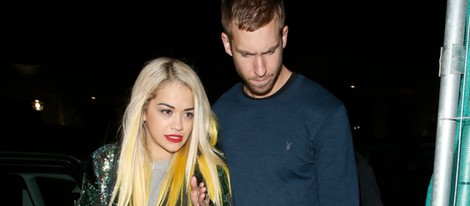 Calvin Harris y Rita Ora, enamorados por Londres