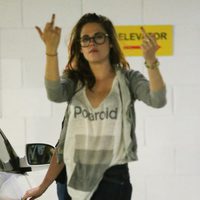 Kristen Stewart dedica una peineta a la prensa en California