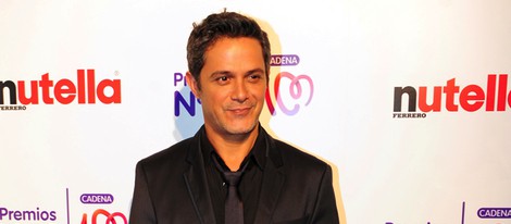 Alejandro Sanz en la entrega de los Premios Nos 1 de Cadena 100