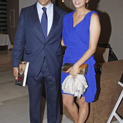 Luis Alfonso de Borbón y Margarita Vargas en la presentación del libro 'Enrique Ponce, un torero para la historia'