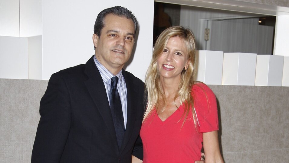 Ramón García y Patricia Cerezo en la presentación del libro 'Enrique Ponce, un torero para la historia'