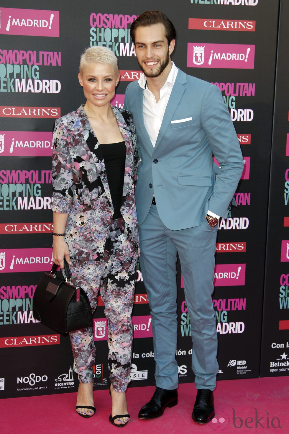 Soraya y Miguel Herrera en la Cosmopolitan Shopping Week