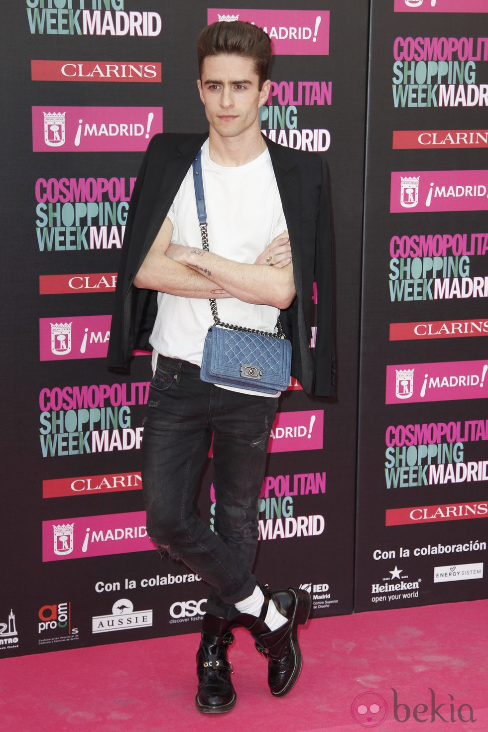 Pelayo Díaz en la Cosmopolitan Shopping Week