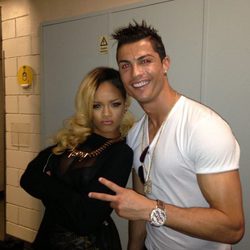 Rihanna y Cristiano Ronaldo en Lisboa