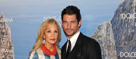 Carmen Lomana y David Gandy en el Mediterranean Summer Cocktail de Dolce & Gabbana