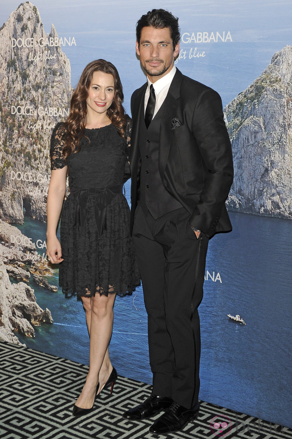 Natalia Verbeke y David Gandy en el Mediterranean Summer Cocktail de Dolce & Gabbana