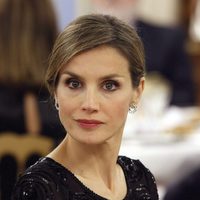 La Princesa Letizia en la cena en honor al presidente de Uruguay