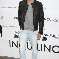 Jose Lamuño en el estreno del capítulo 7 de 'Inquilinos'