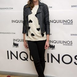 Dafne Fernández en el estreno del capítulo 7 de 'Inquilinos'