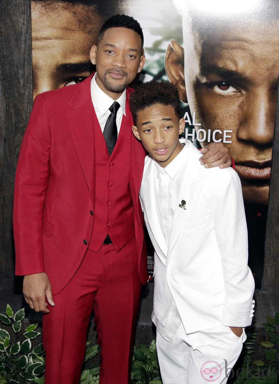 Will Smith y Jaden Smith en el estreno de 'After Earth' en Nueva York