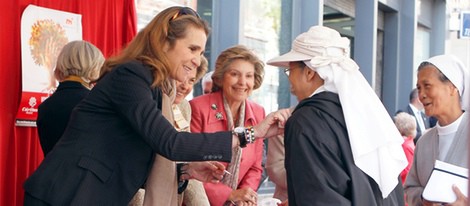 La Infanta Elena en el Día de la Caridad 2013