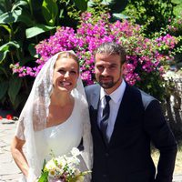 Raquel Sánchez Silva y Mario Biondo el día de su boda