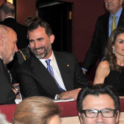 Los Príncipes Felipe y Letizia en la ópera 'L'Elisir d'Amore' en Barcelona