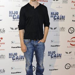 Nicolás Coronado en el estreno de 'Hijo de Caín'