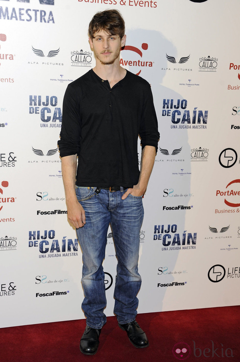 Nicolás Coronado en el estreno de 'Hijo de Caín'