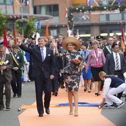 Guillermo Alejandro y Máxima de Holanda en Utrecht