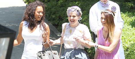 Kelly Osbourne y Mel B acuden al Baby Shower de Kim Kardashian en Beverly Hills