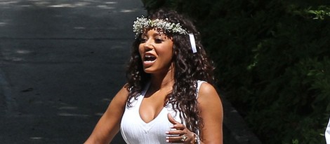 Mel B acude al Baby Shower de Kim Kardashian en Beverly Hills