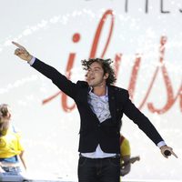 David Bisbal durante su actuación en el 25 aniversario de la Fundación ONCE