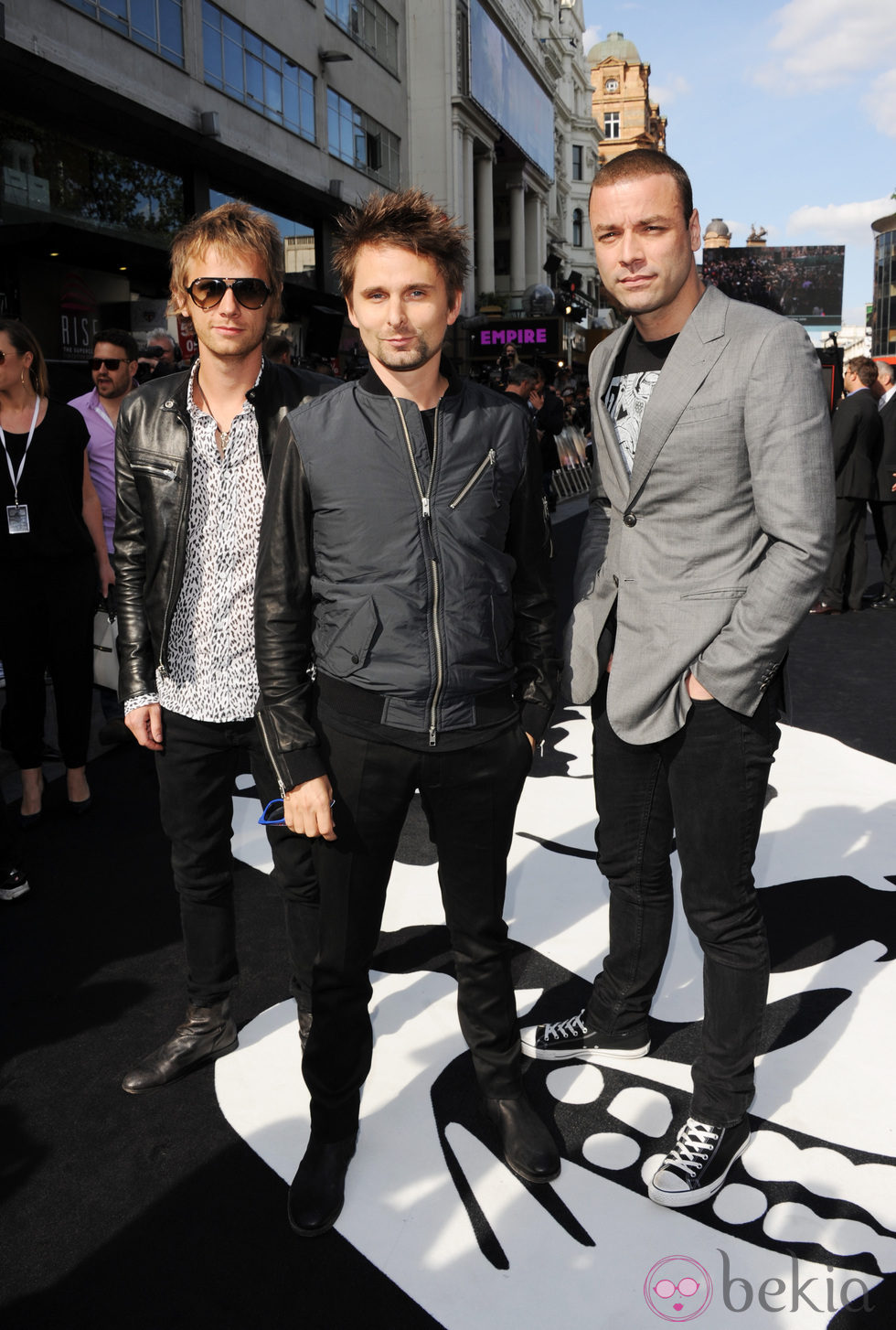 Muse en la premiere de 'Guerra Mundial Z' en Londres