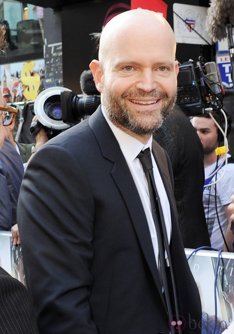 Marc Forster en la premiere de 'Guerra Mundial Z' en Londres