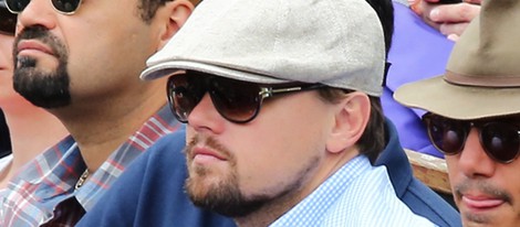 Leonardo DiCaprio en Roland Garros 2013