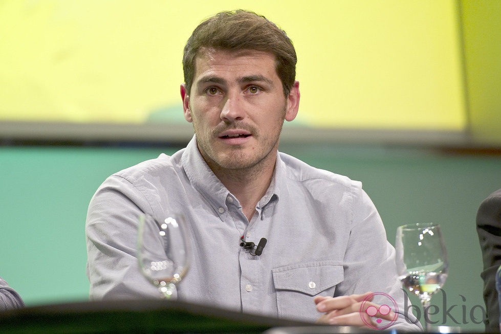 Iker Casillas en la presentación de la Copa Confederaciones 2013