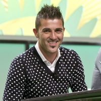 David Villa en la presentación de la Copa Confederaciones 2013