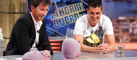 Pablo Motos y David Villa en 'El Hormiguero'