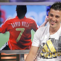 David Villa en 'El Hormiguero'