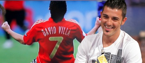 David Villa en 'El Hormiguero'