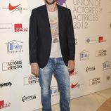 Daniel Grao en la alfombra roja de los Premios Unión de Actores 2012