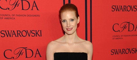 Jessica Chastain en los Premios CFDA 2013