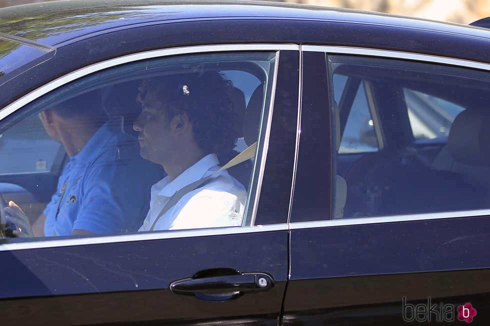 David Bisbal en la guardería de su hija Ella